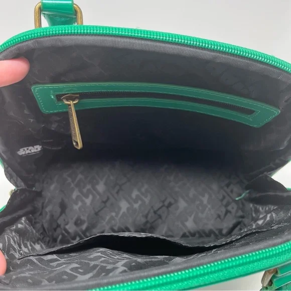 Loungefly Bag Purse Star Wars BOBA FETT Green Disney Zip Around Double Handles - Picture 7 of 12